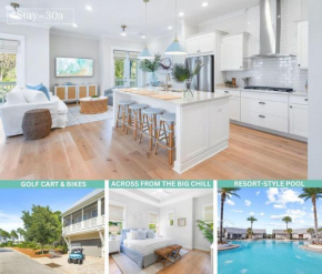 Hola Beaches Casita by Stay on 30A- Pool, Bikes, Golf Cart